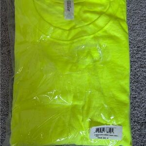 Jerzees Safety Green Long Sleeve 2XL